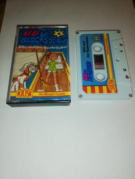Bibi Blocksberg Folge 4 Der Bankräuber 5-fach Silber geschraubt Weiß mit Blauen Cover 4.25326 CD Kiosk